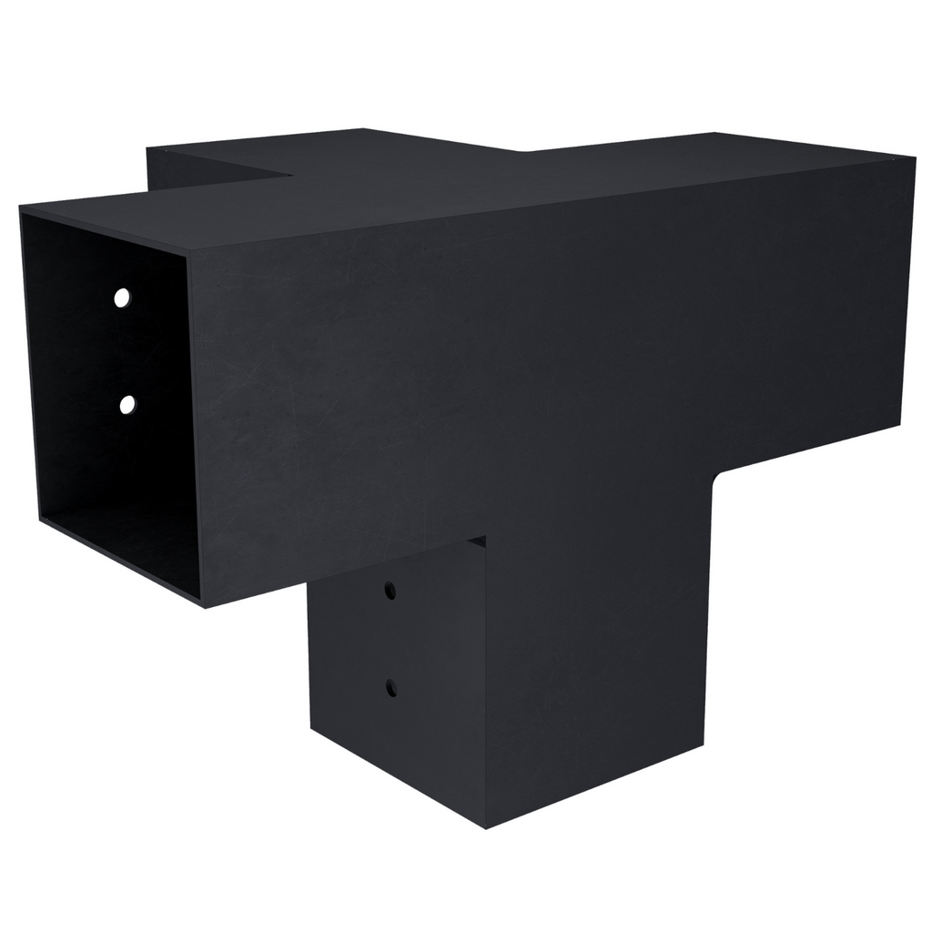 Pergola 4-Arm Post Bracket (for 4x4 Wood Posts)
