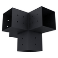 Pergola 4-Arm Post Bracket (for 4x4 Wood Posts)