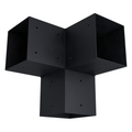 Pergola 3-Arm Post Bracket (for 6x6 Wood Posts)