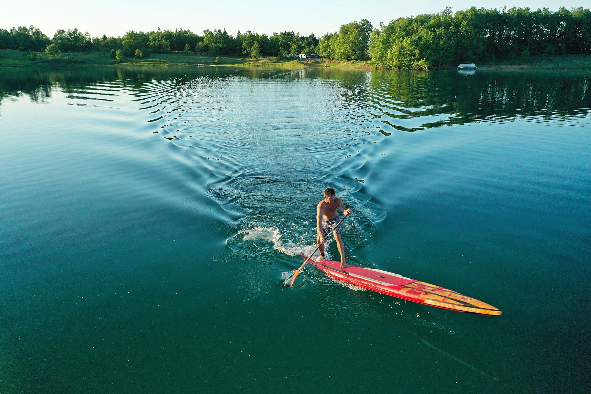 Aqua Marina RACE ELITE 14'0" Inflatable Paddle Board Racing SUP