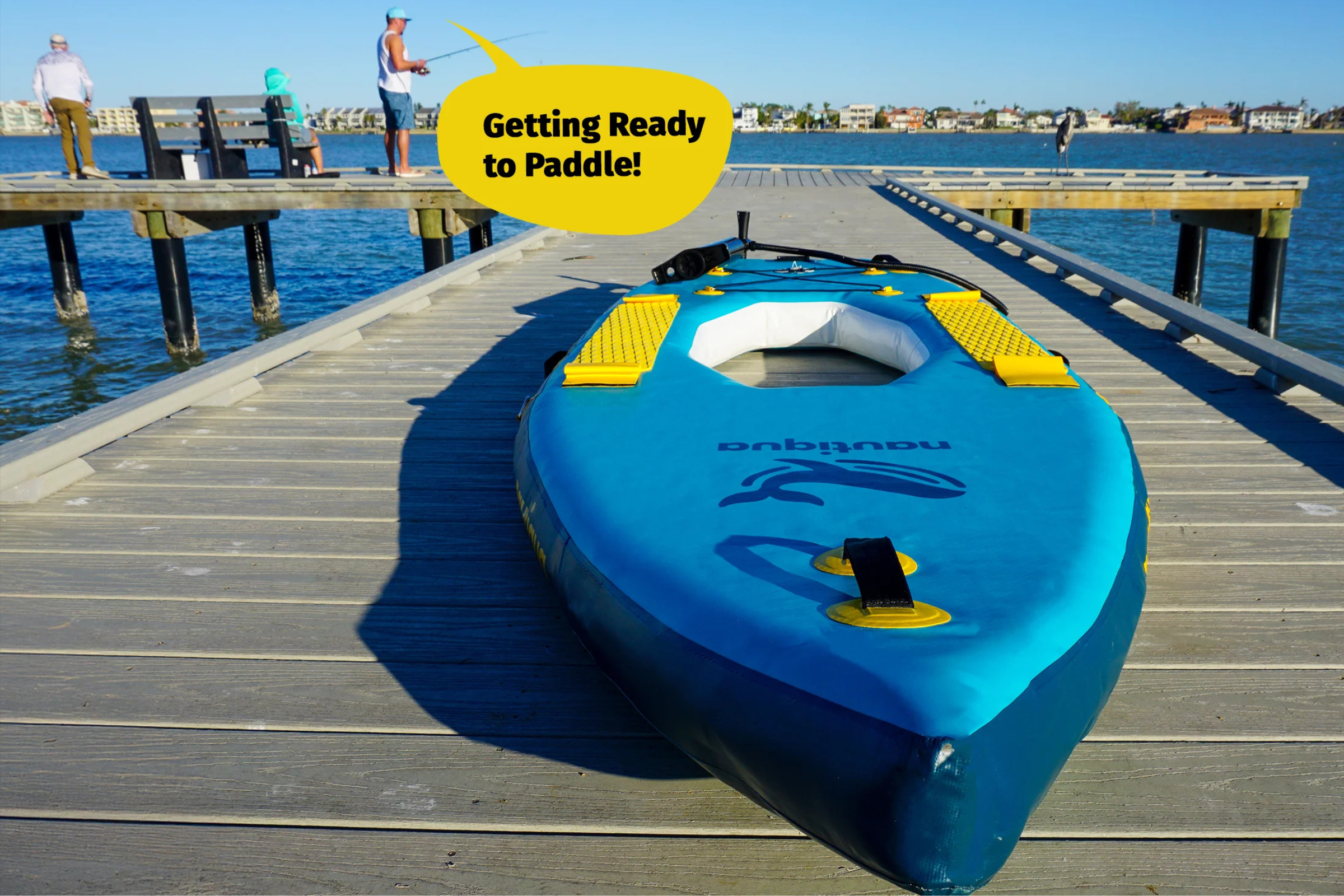 Nautiqua | BELIZE | Premium Paddleboard Water Bike