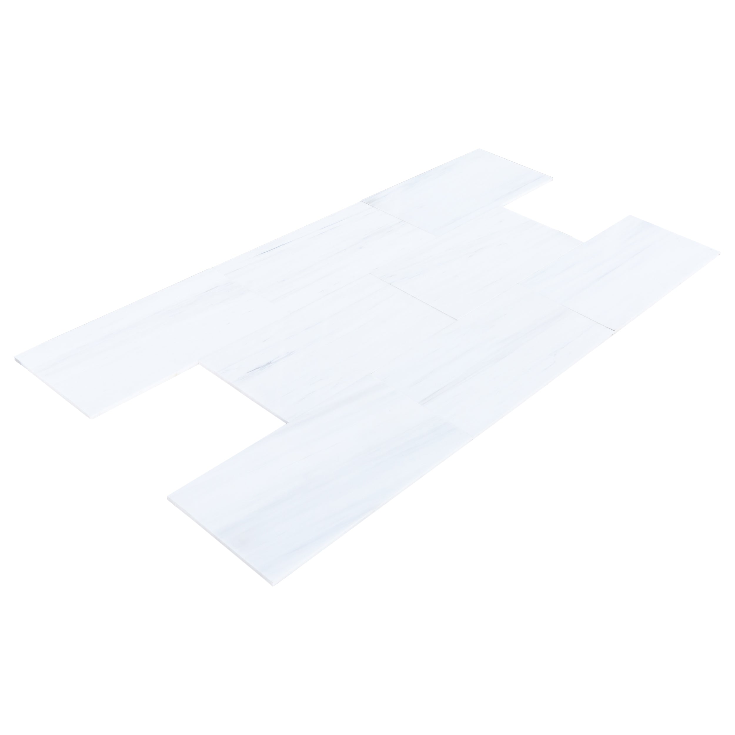 Bianco Dolomite Classic Marble Polished Floor and Wall Tile - Livfloors Collection