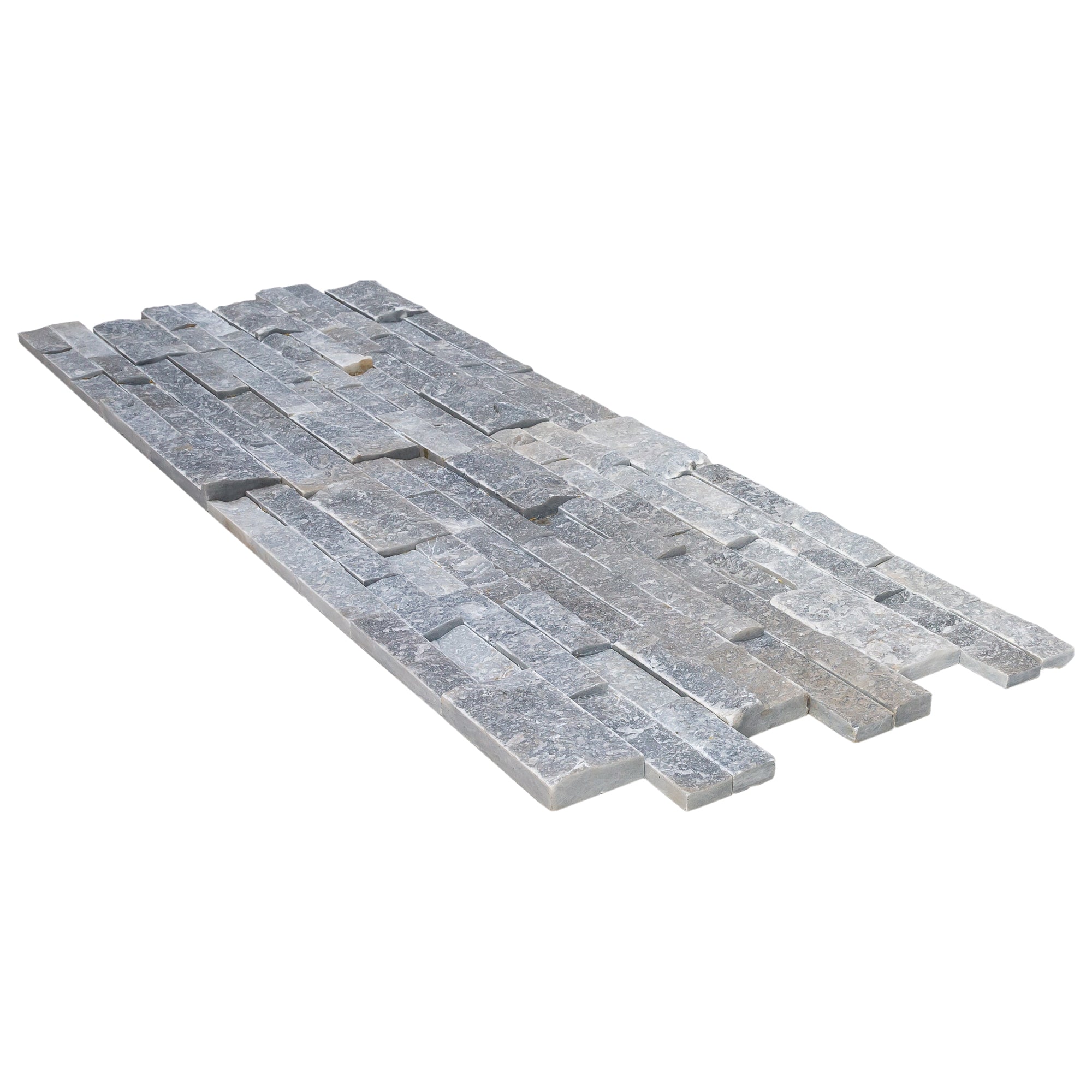 Bluestone Ledger 3D Panel 6"x24" Natural Marble Wall Tile - Full Truckload
