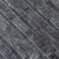 Charcoal Cambria Ledger 3D Panel 6.8"x20.8" Split-face Marble Wall Tile - Full Truckload