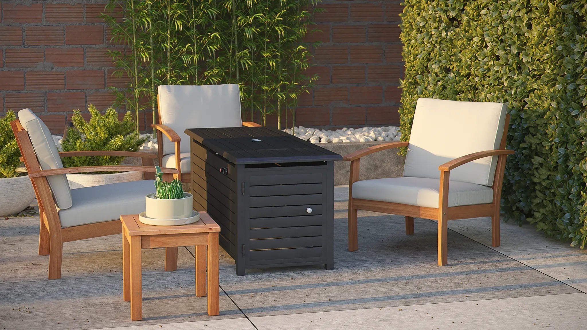 Lio Wooden Armchair
