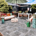 Silver Shadow Marble Tumbled Pavers - Full Truckload