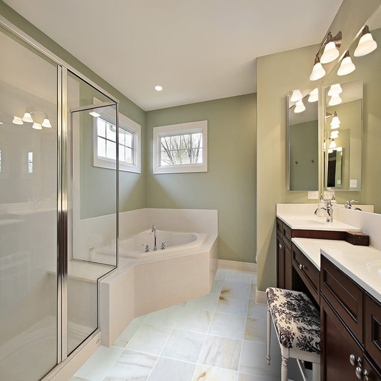 Giallo White Marble Floor and Wall Tile Polished - Livfloors Collection