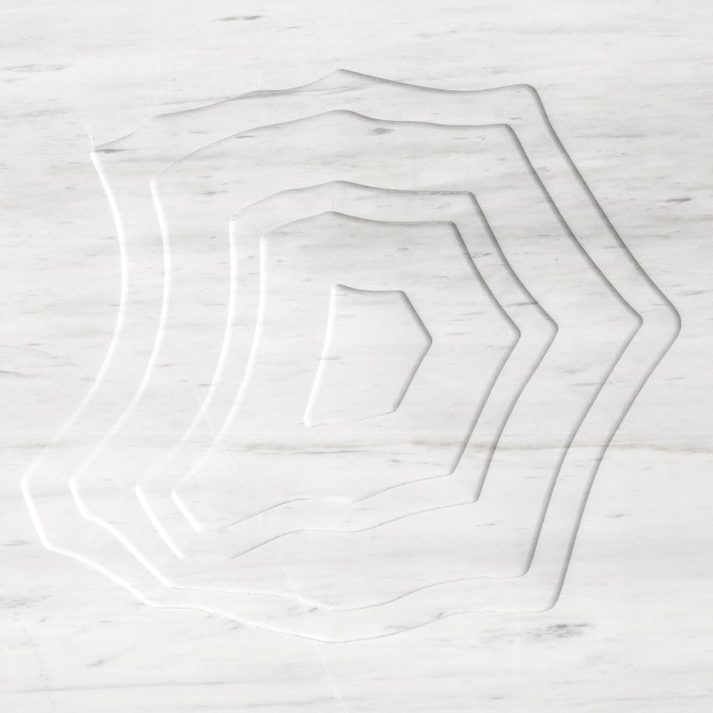 Bianco Dolomite White Marble Field Dimensional Stone MARIANA TRENCH Wall Tile - Livfloors Collection
