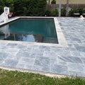 Bluestone Versailles Pattern Marble Pavers 1 1/4" Thick Sandblasted, Brushed - Livfloors Collection