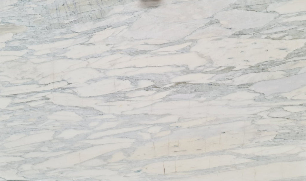 Calacatta Olivia White Bookmatching Marble Slabs Honed - Full Truckload