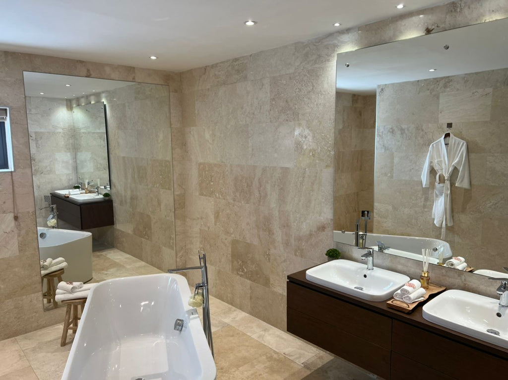 Diana Royal Beige Marble Polished Floor and Wall Tile-Large Format - Livfloors Collection