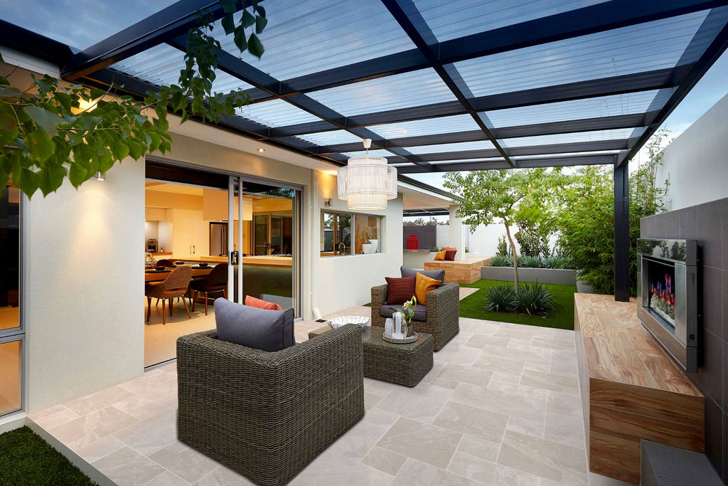 Diana Royal Marble Tumbled Pavers - Full Truckload