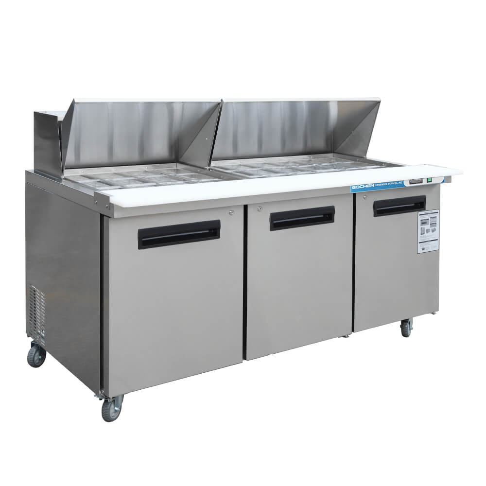 Salad Sandwich Prep Table Refrigerator