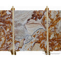 Giallo Fantasia Gold Bookmatching Marble Slabs Polished - Livfloors Collection