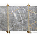 Gris Dorado Gray Bookmatching Marble Slabs Polished - Livfloors Collection