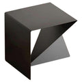 Japanese Style Asymmetrical Metal Coffee Table