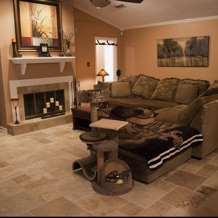 Mina Rustic Antique Pattern Brushed, Chiseled, and Partially Filled - Full Truckload