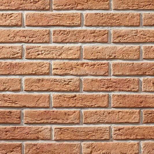 Slimfix Orange Manufactured Stone Handmade Thin Brick Veneer - Livfloors Collection