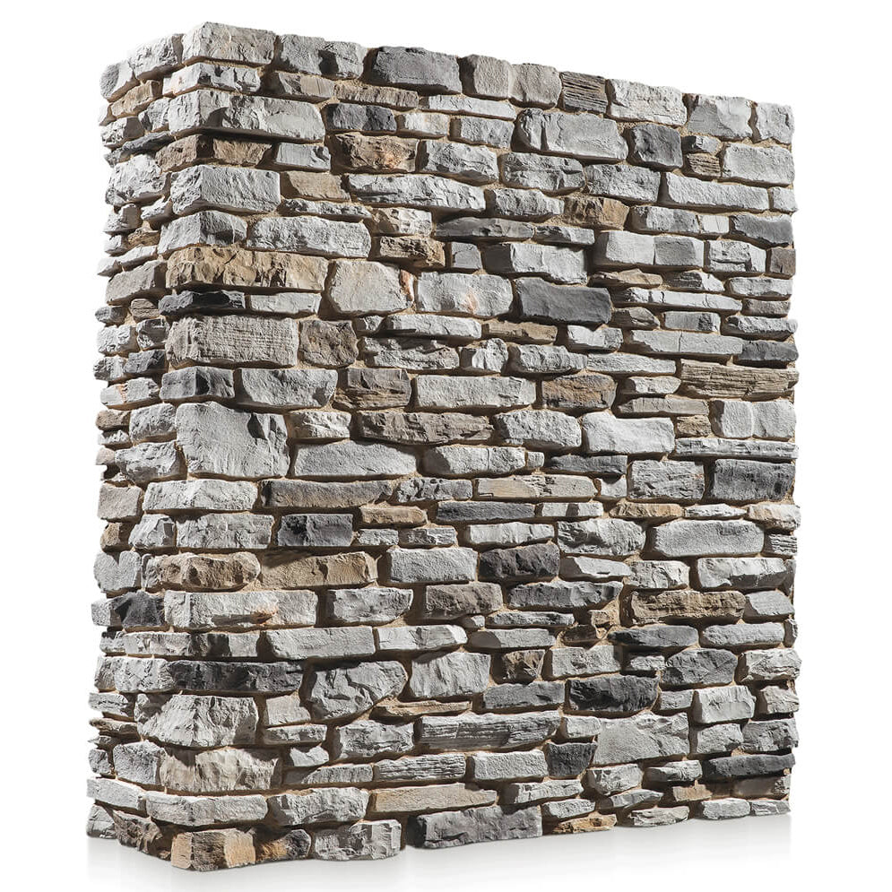 Cappadocia Ash Slate Look Manufactured Stone Handmade Veneer - Livfloors Collection