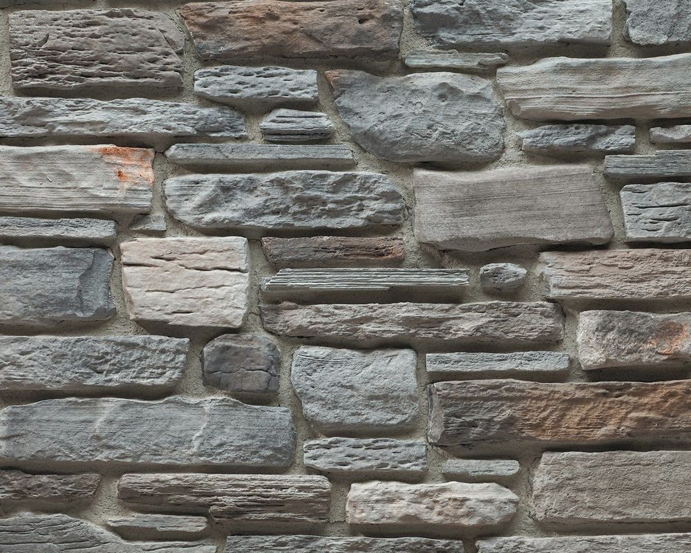 Grand Canyon Ash Slate Look Manufactured Stone Handmade Veneer - Livfloors Collection