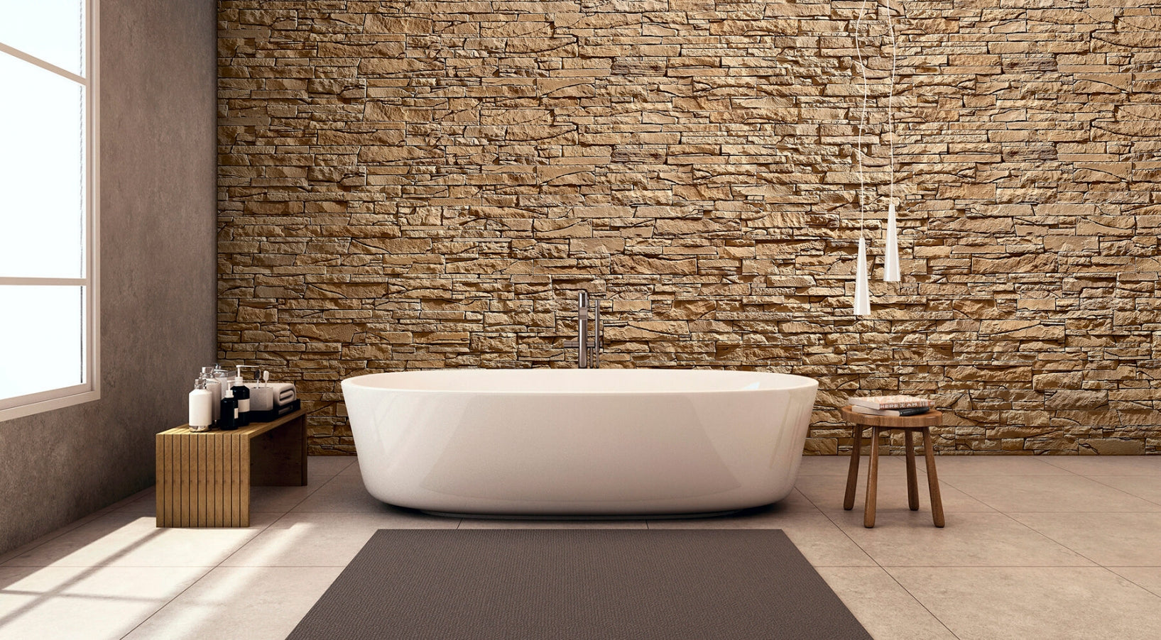 Inka Sand Slate Look Manufactured Stone Handmade Veneer - Livfloors Collection
