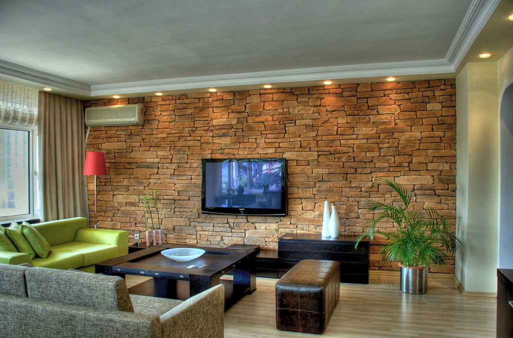 Sierra Coffee Slate Look Manufactured Stone Handmade Veneer - Livfloors Collection