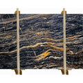 Nero Picasso Black Bookmatching Marble Slabs Polished - Livfloors Collection