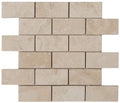 Light Beige Travertine Honed Mosaic Floor and Wall Tile - Livfloors Collection